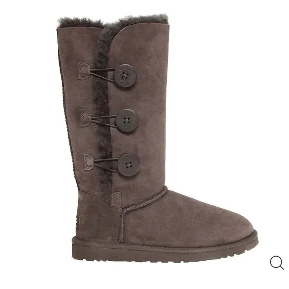 Ugg Bailey Button Triplet Brown​​​ - Picture 2 of 14
